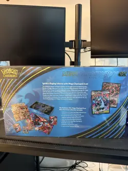 Pokemon Mega Charizard x EX Ultra-Premium Collection UPC - Sealed + Acrylic Case - Image 5