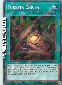FORESTA CHIUSA • (Closed Forest) • Shatterfoil • BP03 IT171 • YUGIOH! ANDYCARDS - Image 1