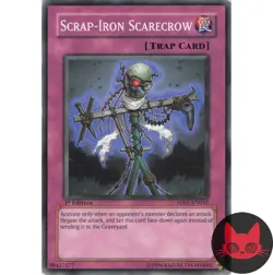 Yugioh Scrap-Iron Scarecrow 5DS1-EN032 Common 1st Edition LP - Image 1