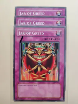 3x Jar of Greed SKE-047 Common Unlimited LP/MP Yugioh! - Image 1