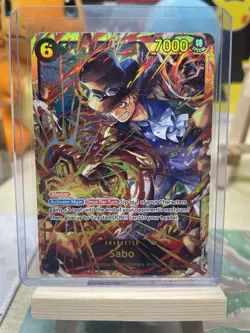 Sabo SEC OP13-120 - Carrying on His Will ONE PIECE CCG ENGLISH - Image 1