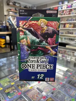 One Piece TCG Zoro & Sanji Starter Deck ST-12 English (SEALED) - Image 1