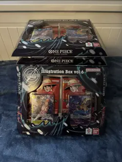 One Piece Illustration Box Vol 6 Brand New Sealed Volume 6 *LOT of 7* - Image 1
