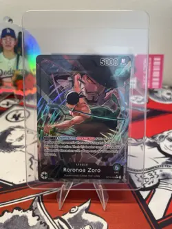 Roronoa Zoro (020) (Alternate Art) OP12-020 Legacy of the Master Foil - Image 1