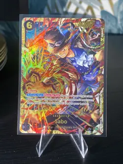 Sabo SEC OP13-120 - Carrying on His Will - One Piece TCG - English . - Image 1