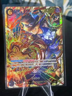 Sabo SEC OP13-120 - Carrying on His Will - One Piece TCG - English . - Image 2