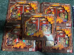 One Piece Illustration Box Vol. 5 and 6 New Sealed Lot of 10 - Image 2