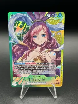 One Piece Shirahoshi (022) (Alternate Art) Leader A Fist of Divine Speed OP11 - Image 1