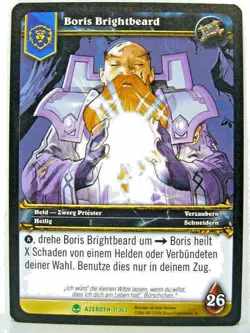 World of Warcraft TCG - Helden von Azeroth - Uncommon Karte aussuchen - WoW - Image 1
