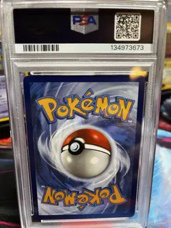 Ethan's Typhlosion STAFF Promo PSA 10 034/182 Destined Rivals Pokemon Card 964 - Image 2