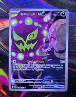 Cynthia's Spiritomb 244/217 Mega Evolution Ascended Heroes 2026 Pokemon Card NM - Image 1