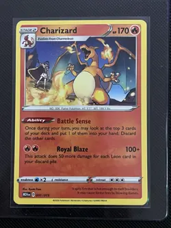 Pokemon Charizard Promo Card 001/015 2025 McDonald’s Dragon Discovery M24EN - Image 1