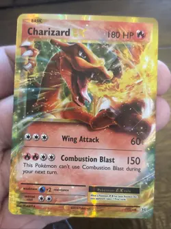Pokemon TCG Charizard EX Evolutions Ultra Rare Holo Card 12/108 XY - Image 1