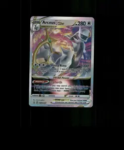 Fan-Art READ DESCRIPTION BELOW HOLO Arceus Card Arceus Pokemon Card p3 - Image 1