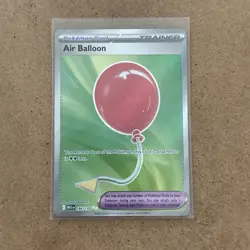 Pokemon TCG Card Air Balloon 166/132 Mega Evolutions Ultra Rare Full Art - NM - Image 1