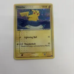 Pokemon TCG Pikachu POP Series 5 12/17 Inverted Back Error Promo Card LP - Image 1