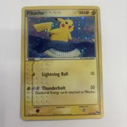Pokemon TCG Pikachu POP Series 5 12/17 Inverted Back Error Promo Card LP - Image 2