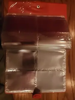 Pokemon Card Storage Binder W/ 30 Pages Holding 4-8 Cards Each Used Great Shape - Image 2