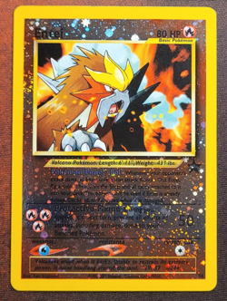 Pokemon Card TCG Entei #34 Black Star WOTC Movie Promo Reverse Holo - Image 1