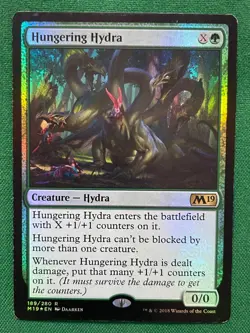 Hungering Hydra R Core Set 2019 189 LP (Foil) - Image 1