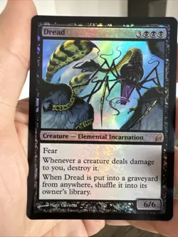 MTG - Dread - Lorwyn - NM Unplayed - FOIL- $1 Shipping - Image 1