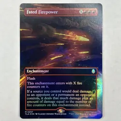 Fated Firepower (Borderless) #297 Mythic Foil - MTG Avatar - Image 1
