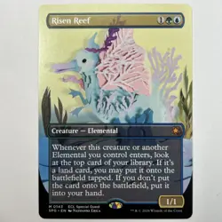 Risen Reef (Borderless) Mythic #143 - MTG Special Guest Lorwyn Eclipsed - Image 1