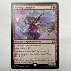 Hexing Squelcher #145 R - Lorwyn Ecliped NM MTG - Image 1