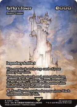 Kefka's Tower - Bolas's Citadel (Showcase) #7 NM R NonFoil MTG FF - Image 1