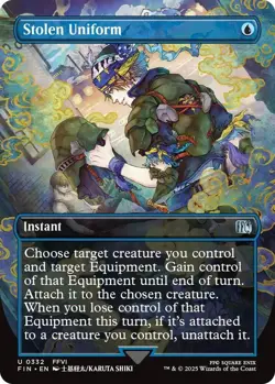 Stolen Uniform (Borderless) #332 NM U NonFoil MTG FF - Image 1