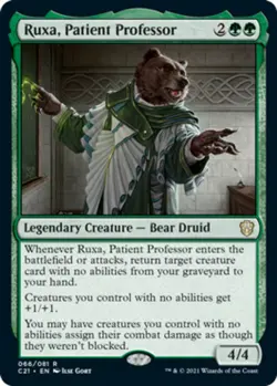 [1x] Ruxa, Patient Professor Near Mint, English Commander 2021 MTG Magic - Image 1