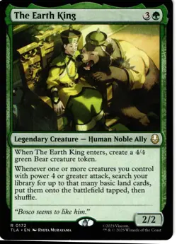 The Earth King 172 Rare NM NonFoil - MTG Avatar - Image 1