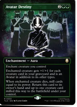 Avatar Destiny (Borderless) 333 Rare NM NonFoil - MTG Avatar - Image 1