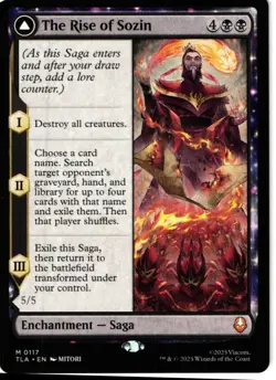 The Rise of Sozin 117 NM Mythic NonFoil - MTG Avatar - Image 1
