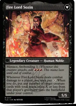 The Rise of Sozin 117 NM Mythic NonFoil - MTG Avatar - Image 2