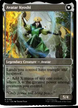 The Legend of Kyoshi 186 NM Mythic NonFoil - MTG Avatar - Image 2