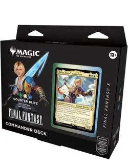 Magic: The Gathering Final Fantasy X Commander Deck - Counter Blitz - Image 1