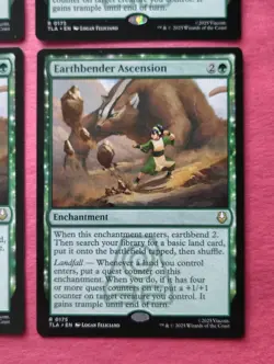4x Earthbender Ascension **NEAR MINT** **UNPLAYED** MTG - Image 4