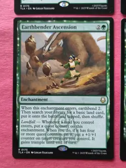 4x Earthbender Ascension **NEAR MINT** **UNPLAYED** MTG - Image 5