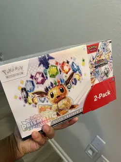 Costco Pokemon Prismatic Evolutions Elite Trainer Box with Booster Bundle 2-Pack - Image 1