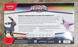 Pokemon TCG Prismatic Evolutions Premium Figure Collection NEW SEALED IN HAND ✅ - Image 2