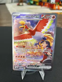 Pokemon TCG Ethan's Ho-Oh EX Sir 230/182 Destined Rivals Mint/Nm Condition - Image 1