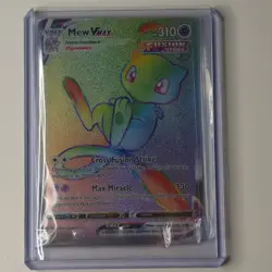Pokemon Mew VMAX 268/264 Swsh08 Fusion Strike Secret Rare Holo Full Art - Image 1