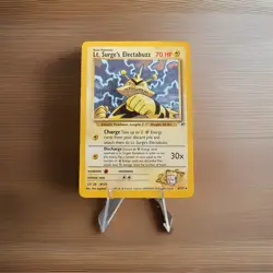 LT. SURGE’S ELECTABUZZ 006/132 GYM HEROES HOLO BASIC POKEMON 70HP - Image 1