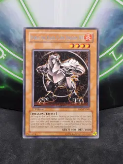 Yugioh Horus The Black Flame Dragon LV4 SOD-EN006 1st Edition Rare VLP - Image 1