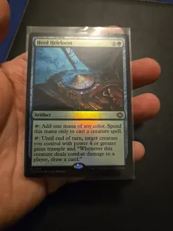 Herd Heirloom Tarkir: Dragonstorm Foil Card Magic the Gathering WOTC - Image 1