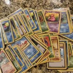 Lot Of 102-Vintage Fossil Regular Rare Pokemon TCG Cards-Psyduck/Slowbro/Grimer - Image 4