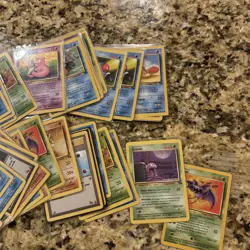 Lot Of 102-Vintage Fossil Regular Rare Pokemon TCG Cards-Psyduck/Slowbro/Grimer - Image 5