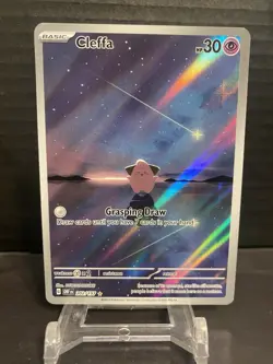 Cleffa Scarlet & Violet Obsidian Flames Pokemon TCG Card 202/197 NM - Image 2