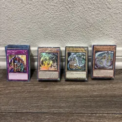 YuGiOh Lot - 3 Sealed Konami Promo Decks + Dark World / Danger Card Collection - Image 1